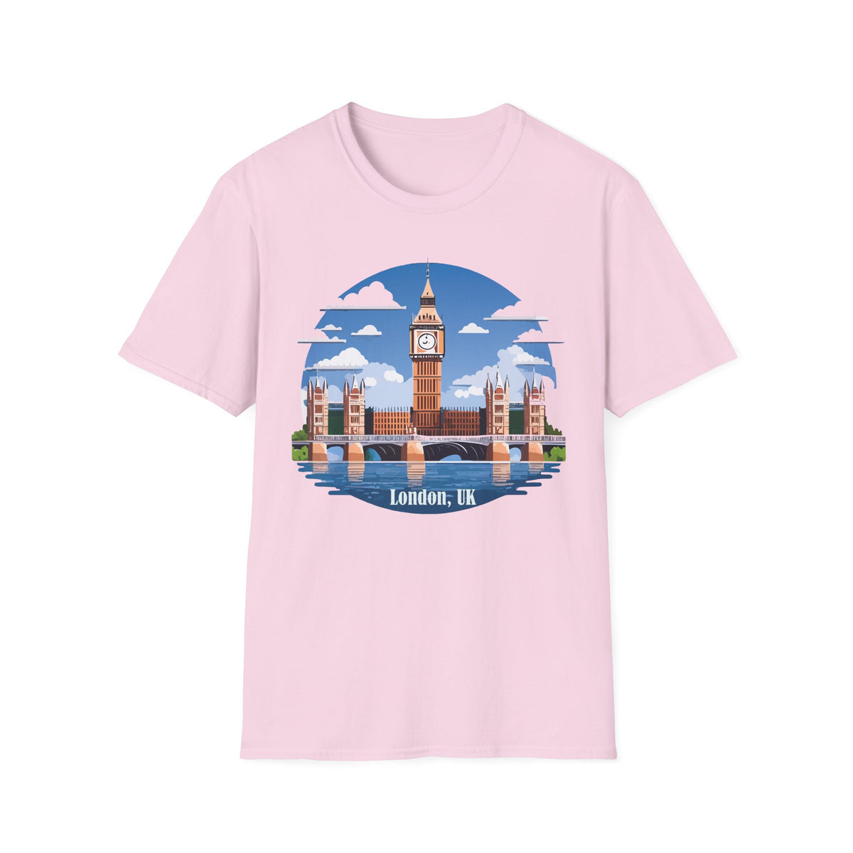 Big Ben London Skyline T-Shirt | London UK Landmark Tee