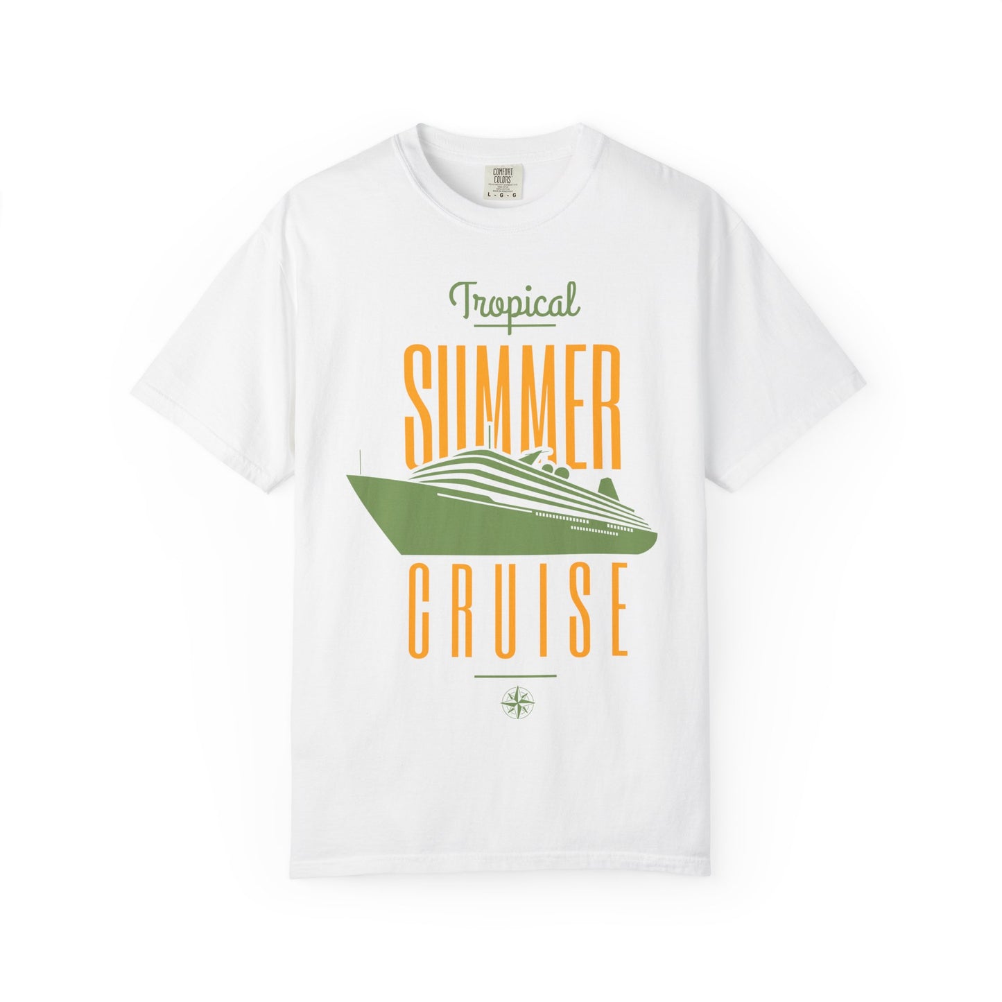 Unisex Garment Dyed T Shirt Relaxed Fit Comfort Colors 1717 Heavyweight 100 Percent Cotton