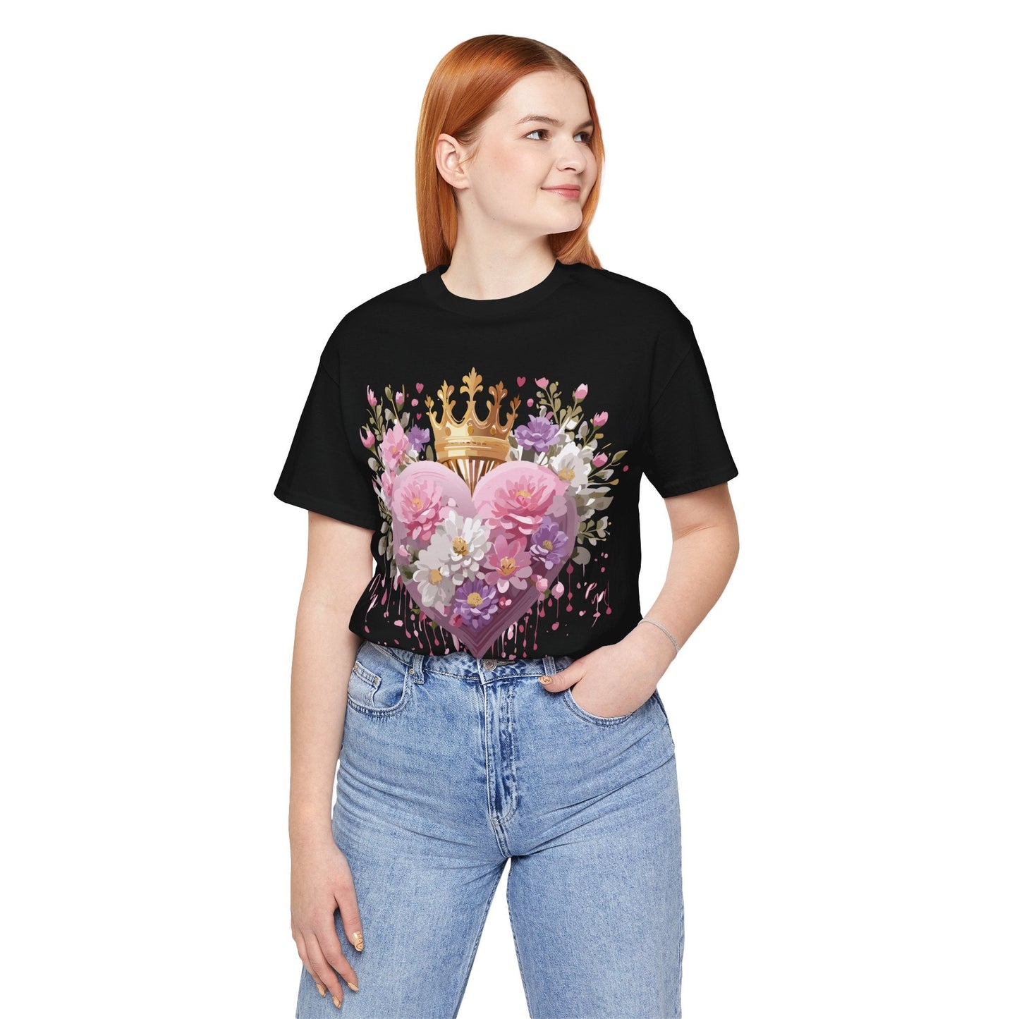 Valentine Graphic T Shirt Unisex Jersey Short Sleeve Adelpha Art Design Tee Vintage Inspired