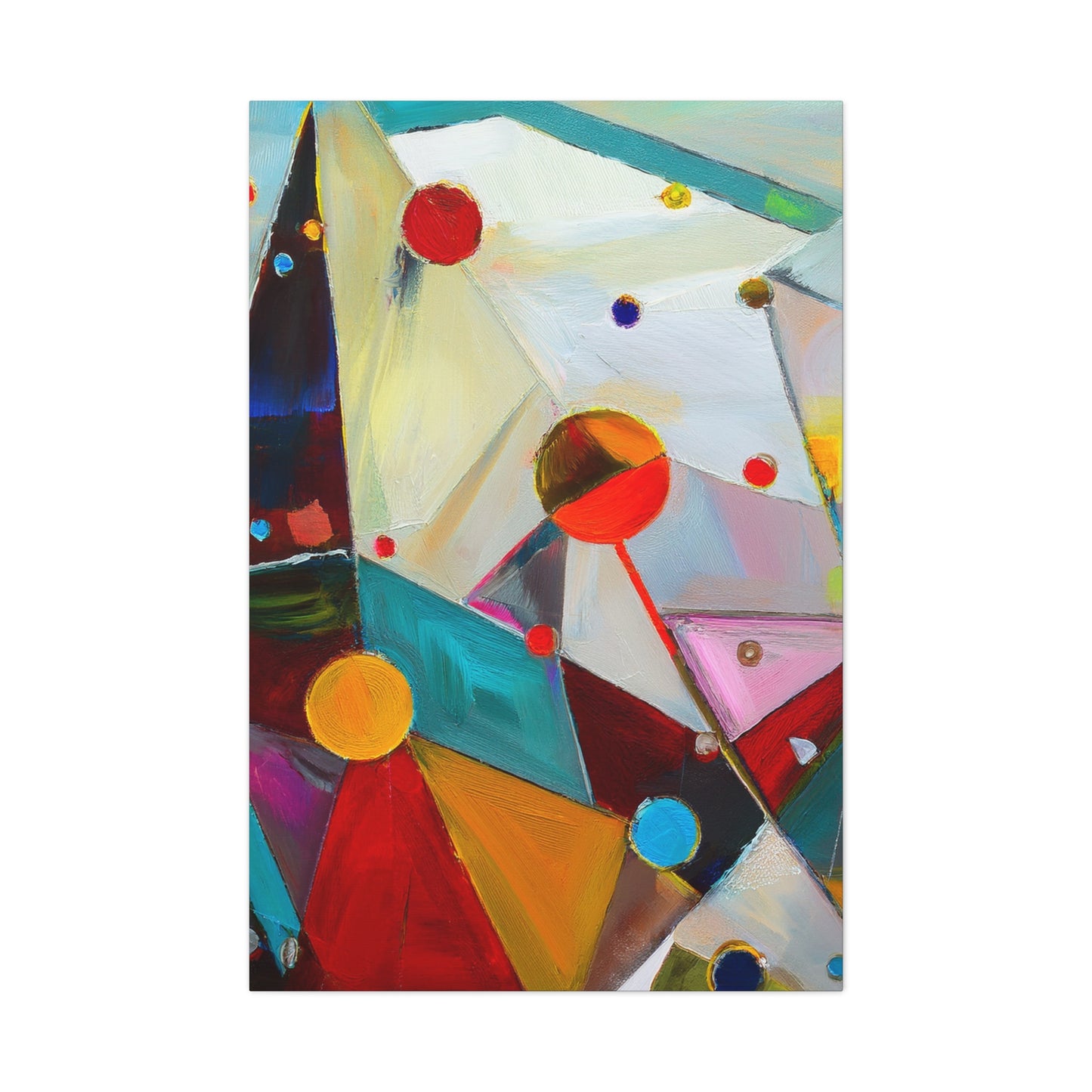 Abstract Oil Painting Print Canvas 20x24,20x30,24x30 24x32,24x36,30x40 32x48,36x48,40x60 Pine-Wood Inner Frame ABS-172