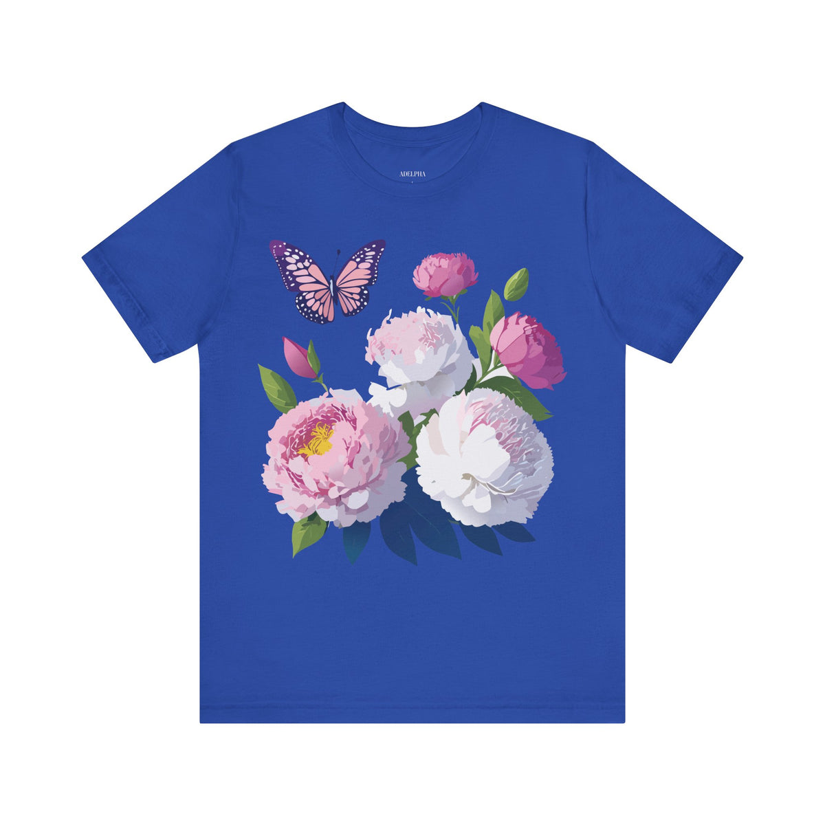 Floral Graphic Tee Shirt - Bella+Canvas Unisex 100 Cotton 40