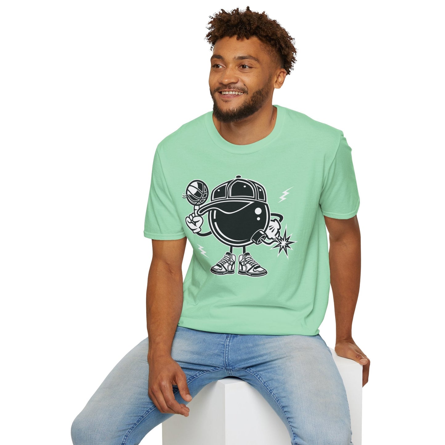 Cartoon Animation T Shirt Unisex Funny Tee Gildan Softstyle 100 Percent Cotton Comfort