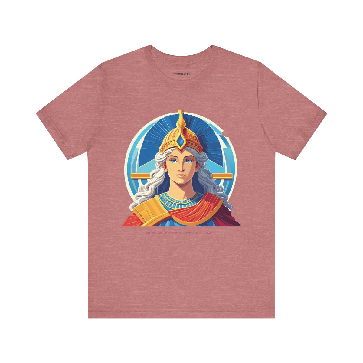 Goddess Graphic Unisex Cotton Bella+Canvas Tee with Athena