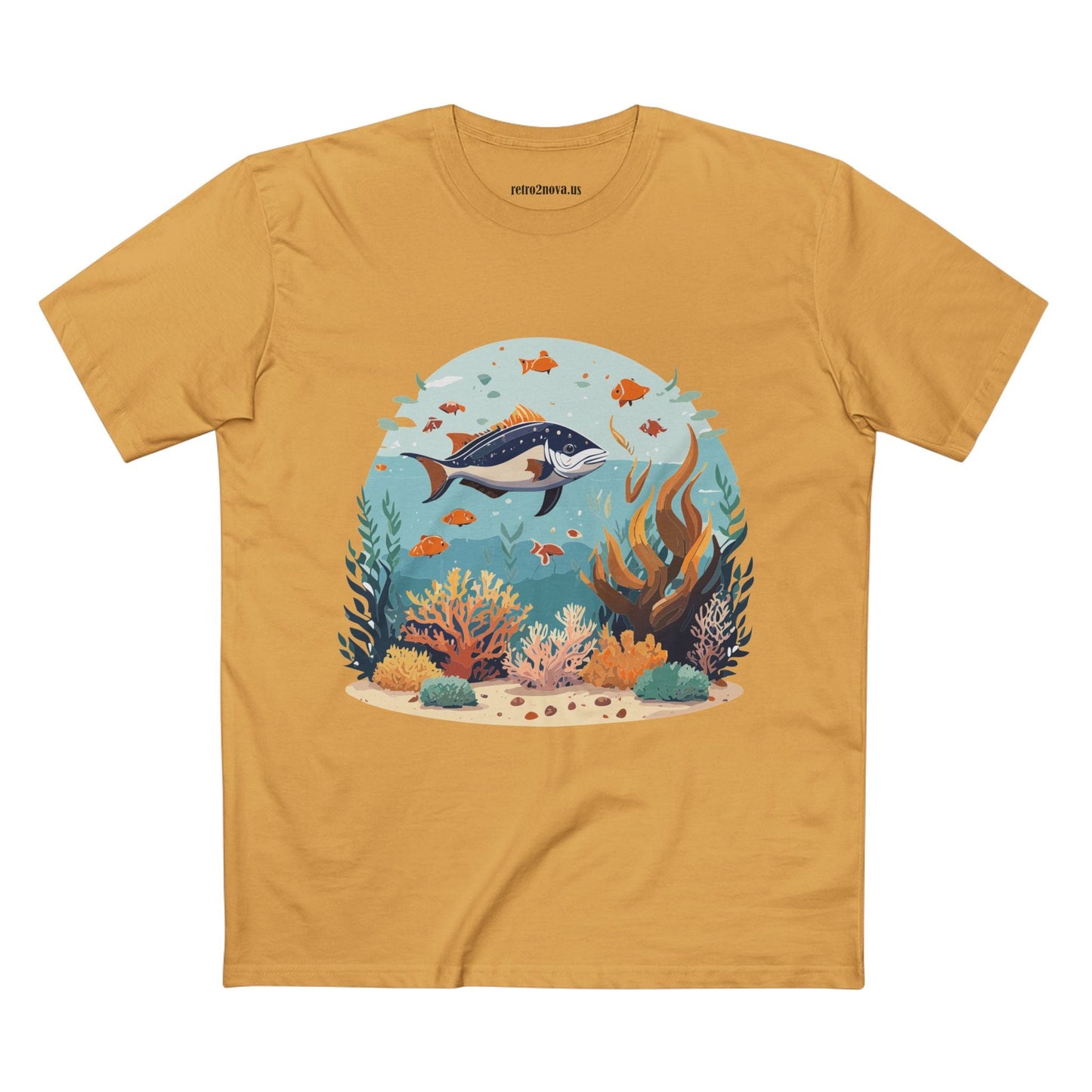 Ocean Pacific Ocean Shirt Unisex Premium Cotton Tee With Original Art Design Retro2Nova
