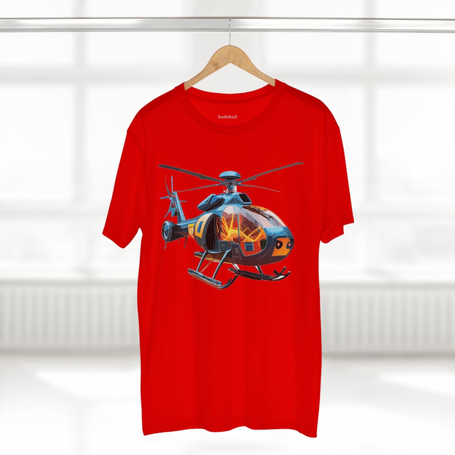 Chopper Graphic Unisex 100 Cotton Staple Tee 4