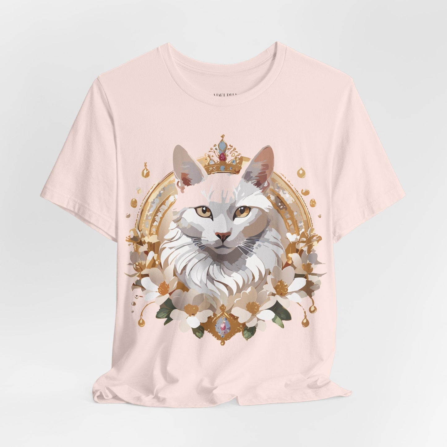 Medallion Graphic Unisex 100 Cotton Vintage Animal Medal Artwork Tee 21