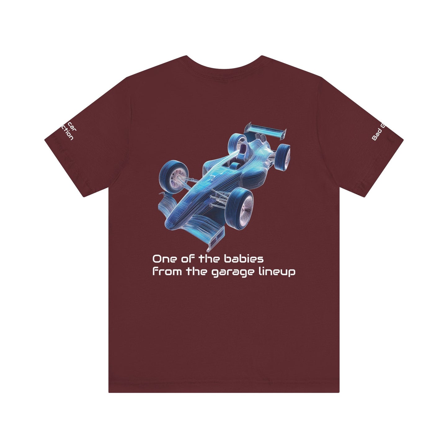 Car Graphic Tee Shirt for Car Lovers Lightweight Cotton T Shirt Printed in USA with Eco Ink