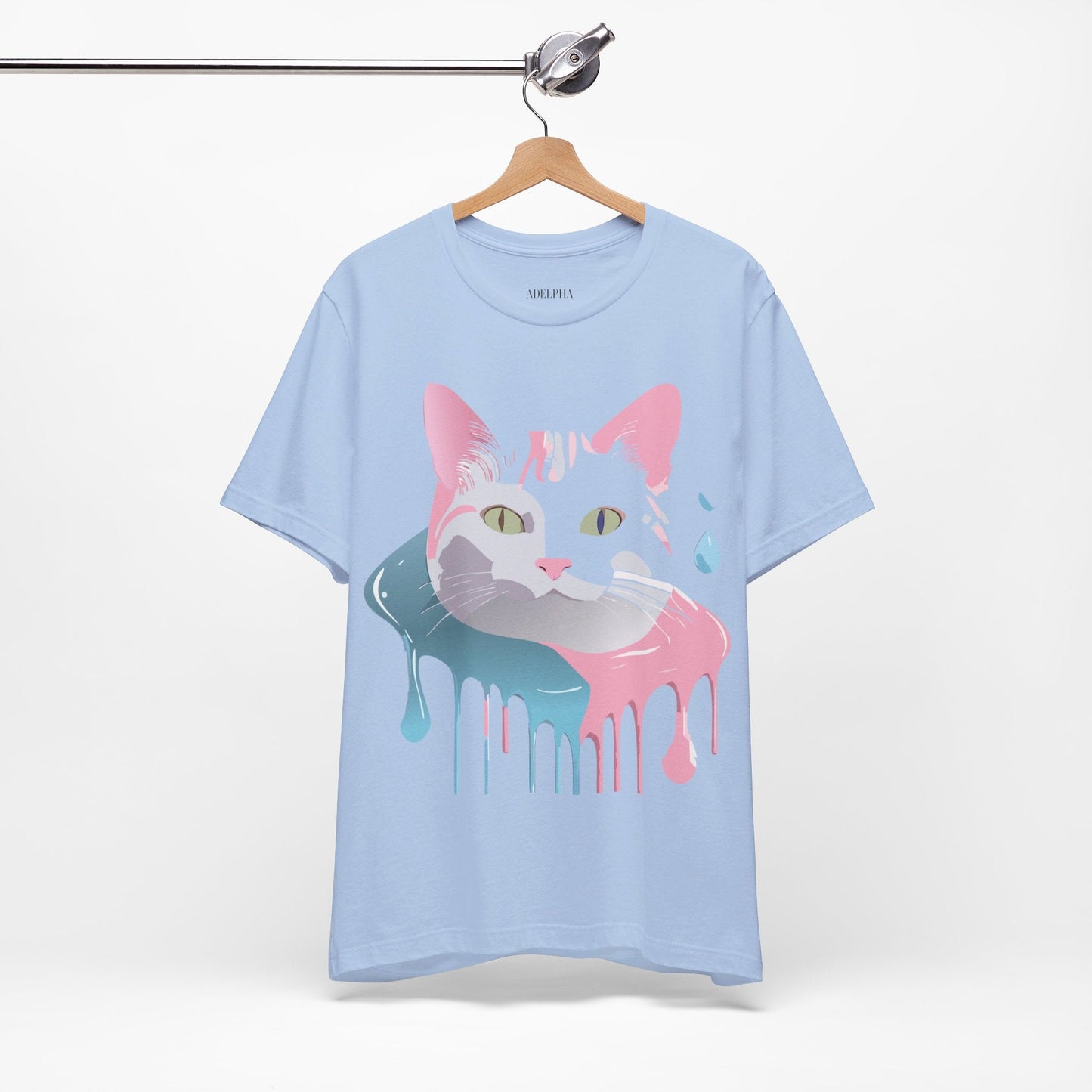 Adelpha Cat Graphic Tee Unisex Short Sleeve Shirt Vintage Inspired Artwork