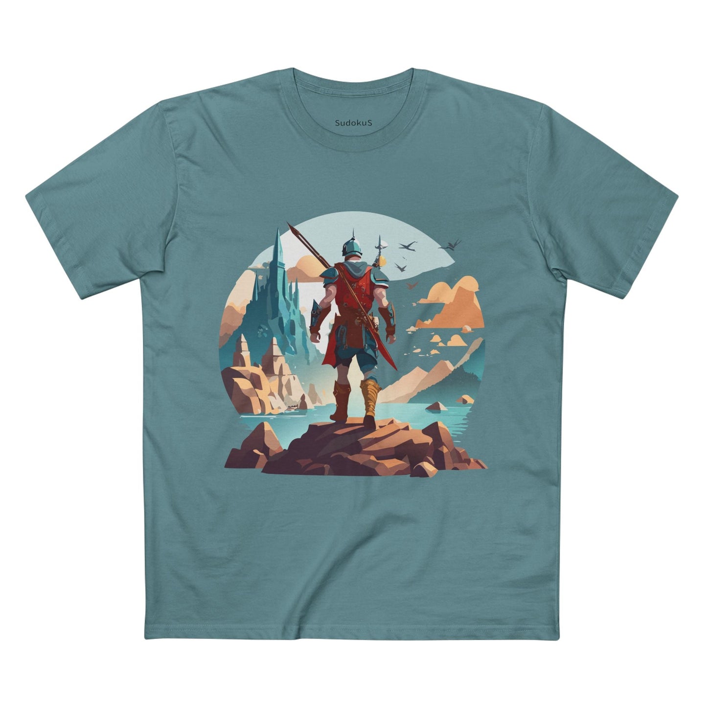Adventures Graphic Unisex 100 Cotton Staple Tee 21