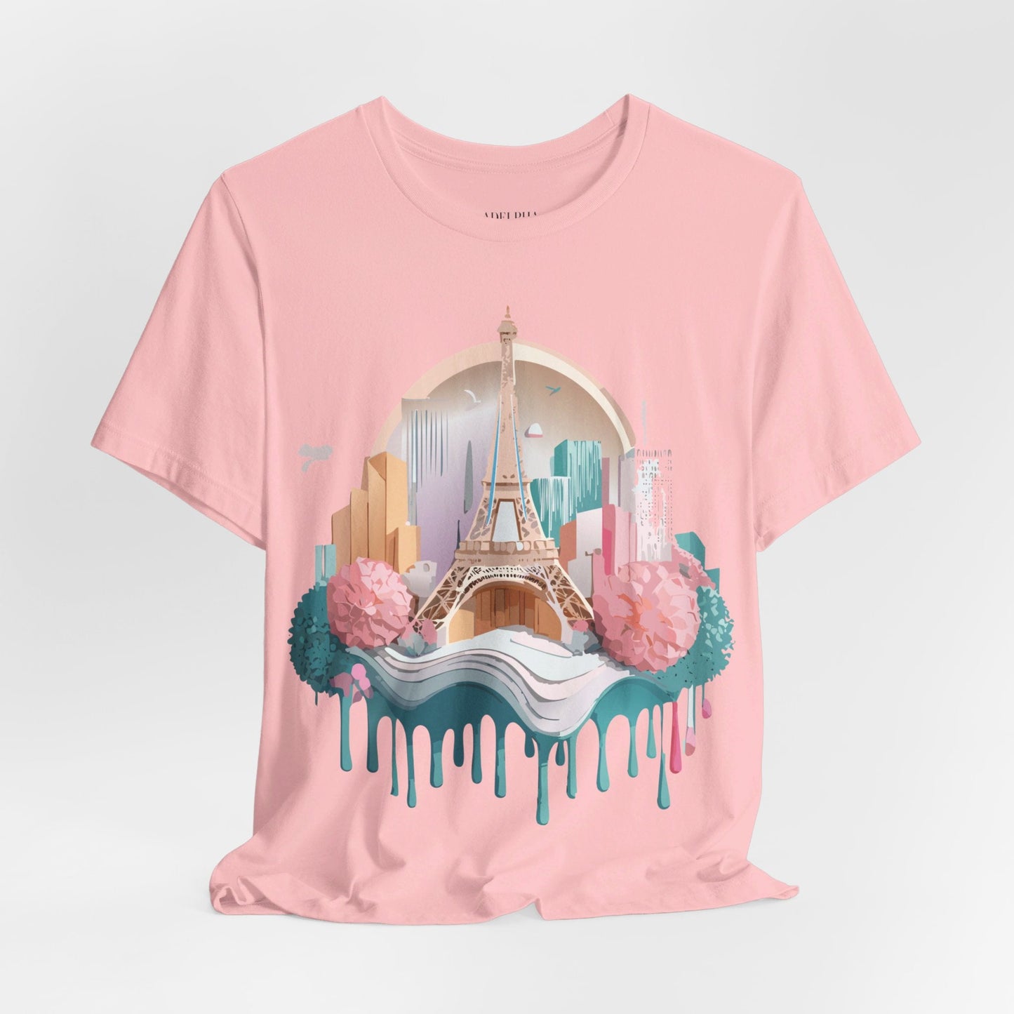 Paris Tourist Shirt Unisex Graphic Tee With Vintage Adelpha Artwork And Travel Style