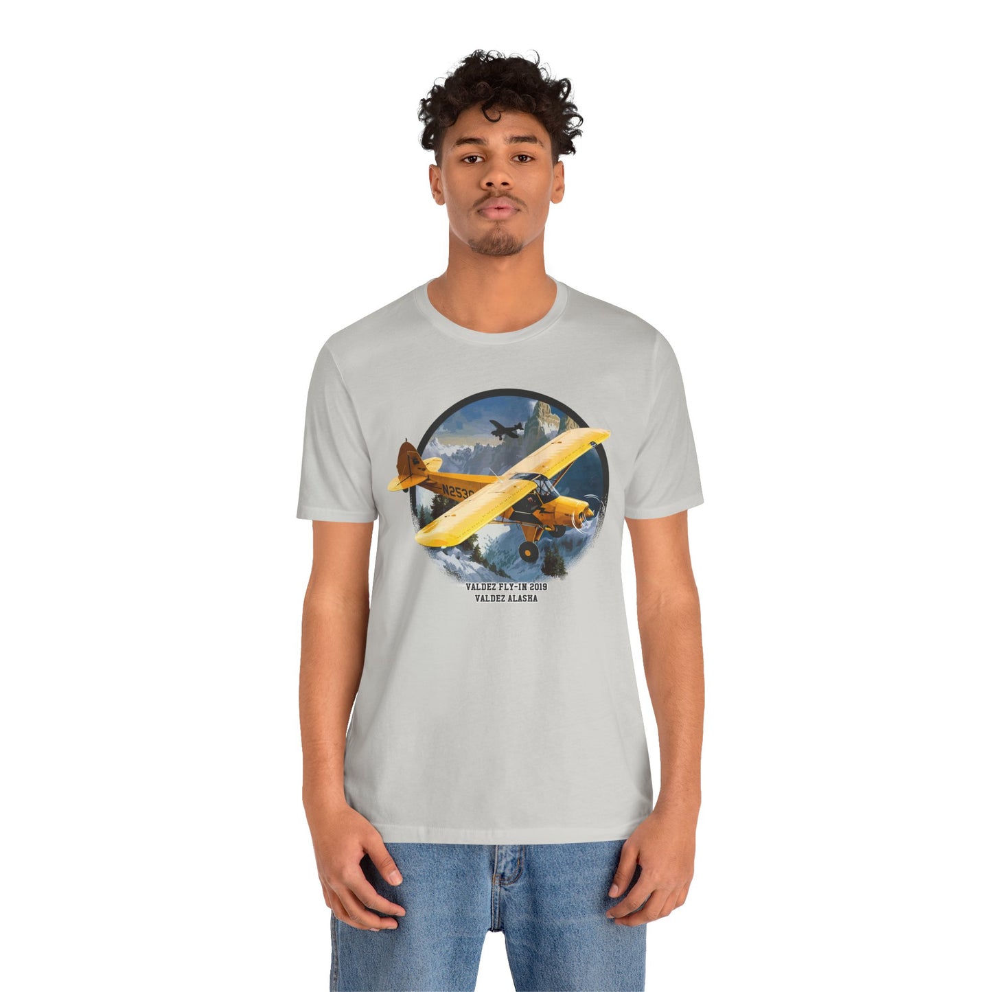 Retro Plane Graphic Design Tee, Plane Shirt, Vintage Tees, Art Design T-Shirt, Graphic Tee, Retro Art Shirts