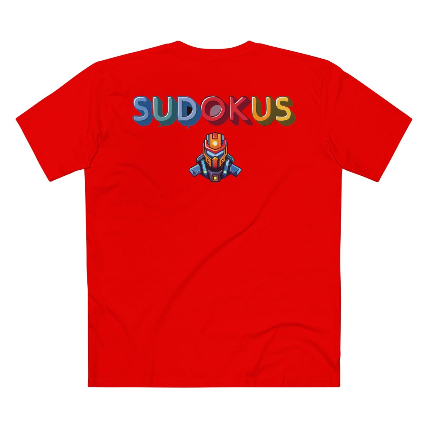 Cyborg Robot Graphic Unisex 100 Cotton Staple Tee 4