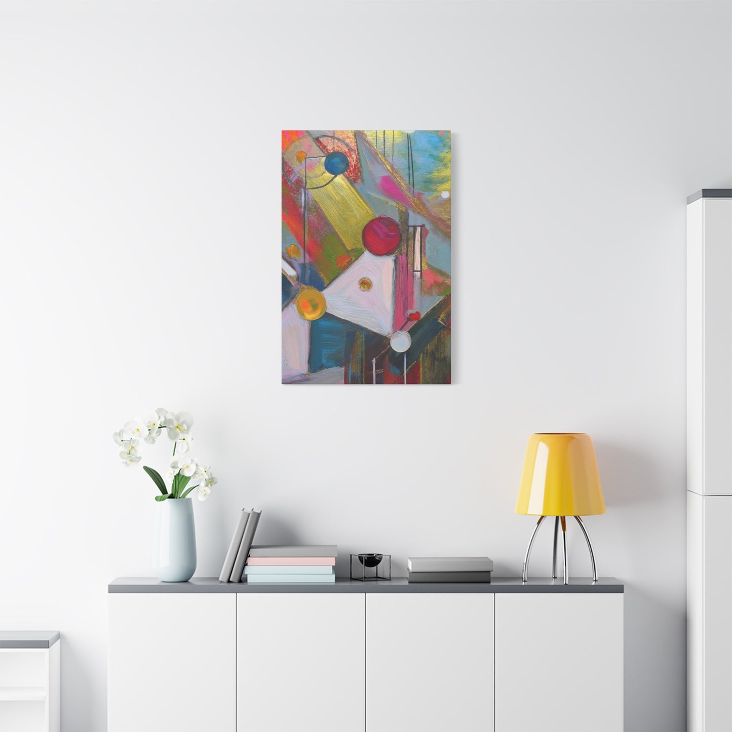 Abstract Oil Painting Print Canvas 20x24,20x30,24x30 24x32,24x36,30x40 32x48,36x48,40x60 Pine-Wood Inner Frame ABS-167
