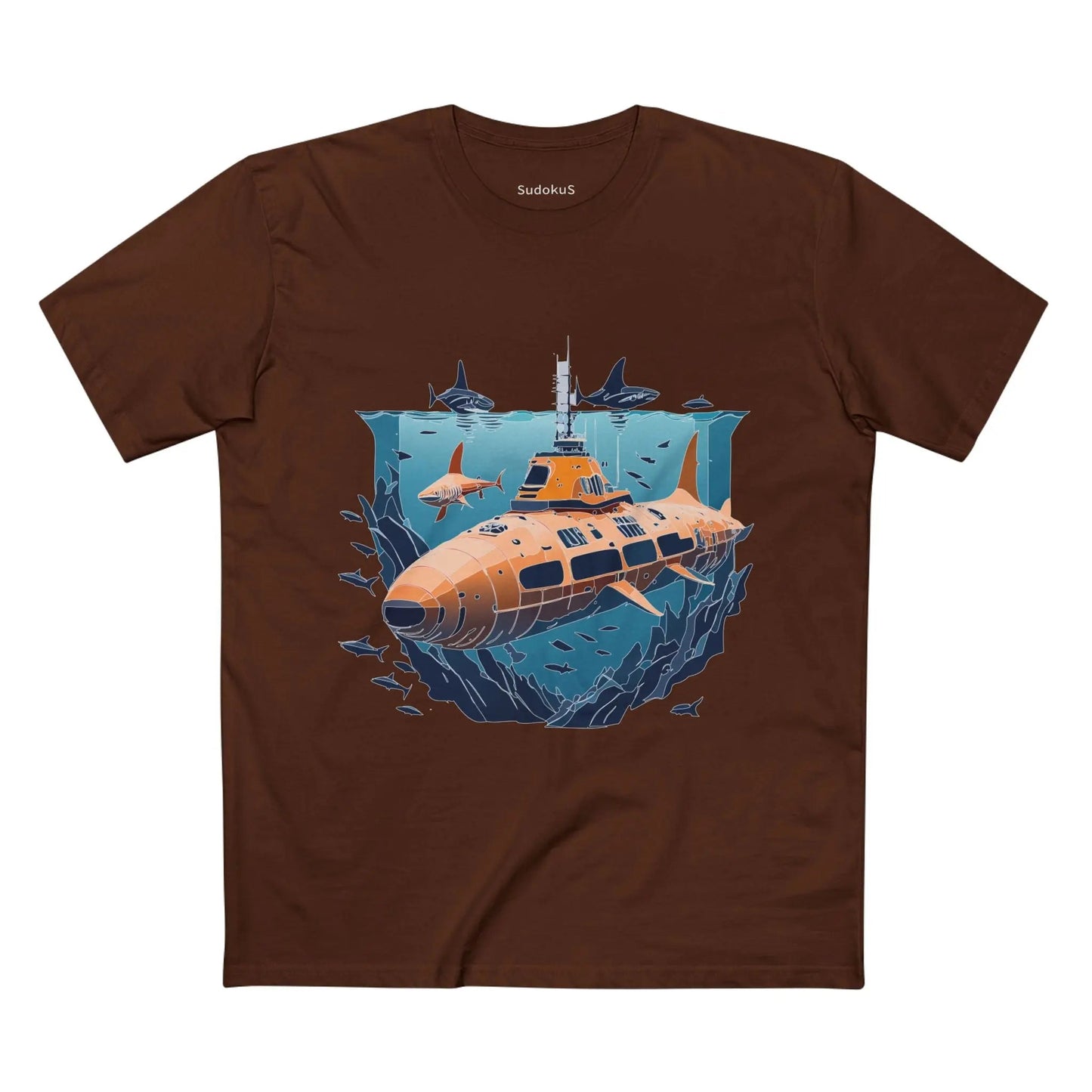 Ocean Coast Graphic Unisex 100 Cotton Staple Tee 13