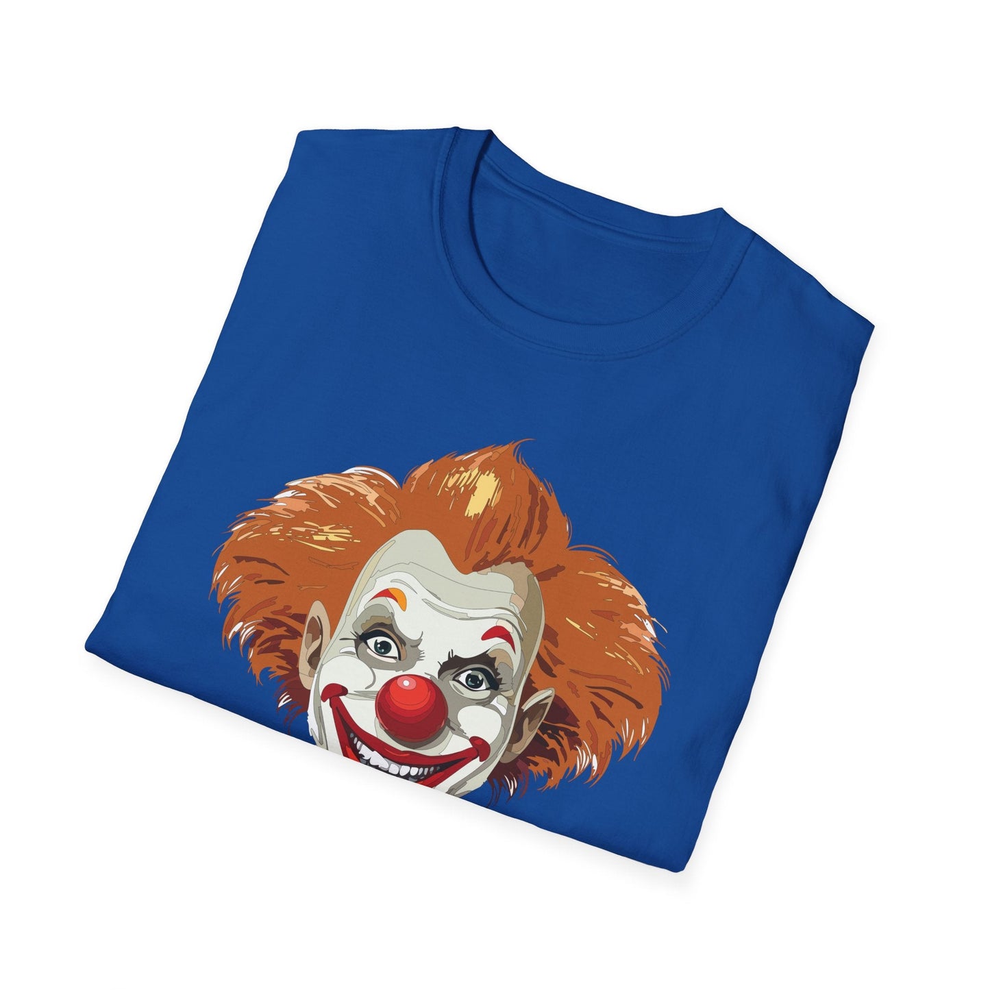Clown Shirt Unisex Funny Man Circus Tee Softstyle Gildan 64000 Short Sleeve Shirt Premium