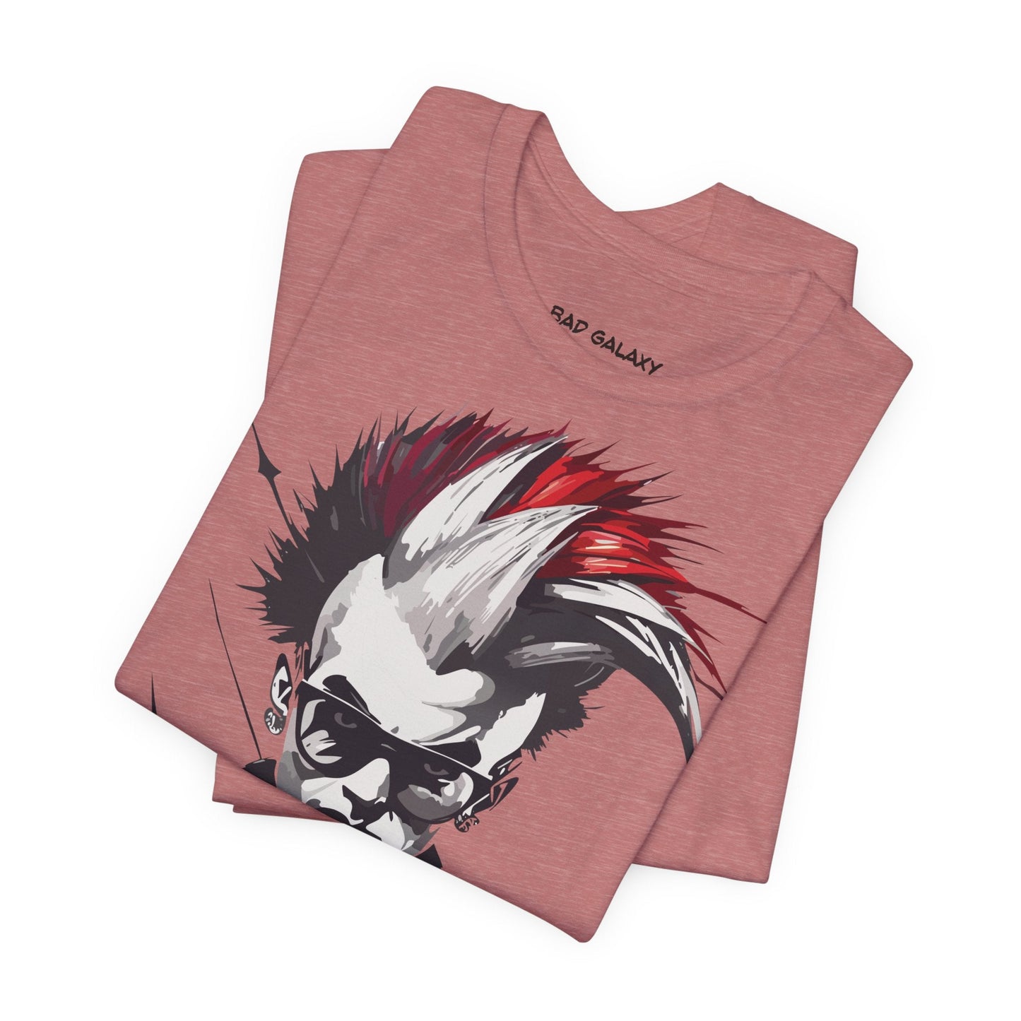 Punk Rock Tee Shirt From Bad Galaxy Made To Order 100 Cotton Free Shipping Eco Friendly Inks