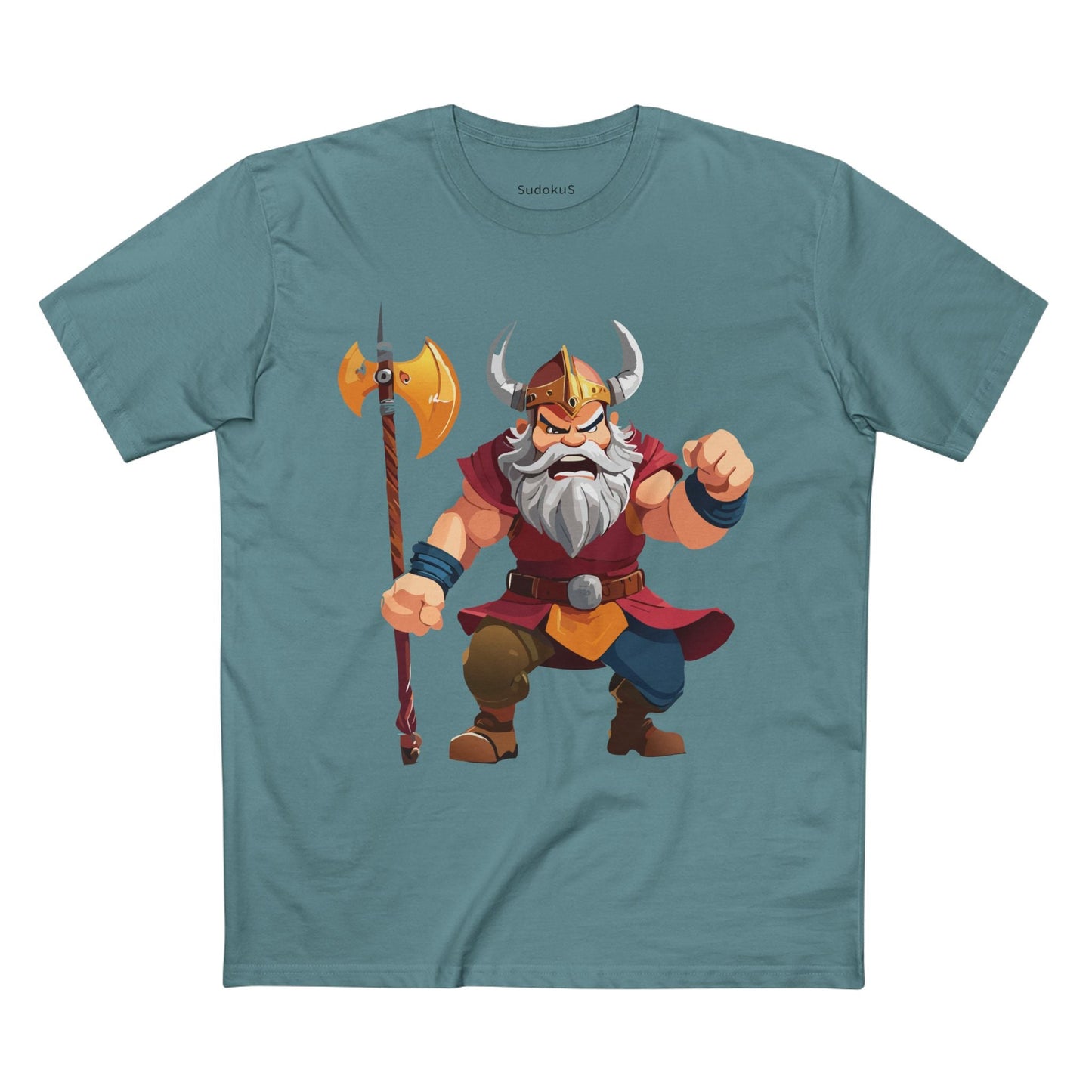 Viking Graphic Unisex 100 Cotton Staple Tee 19