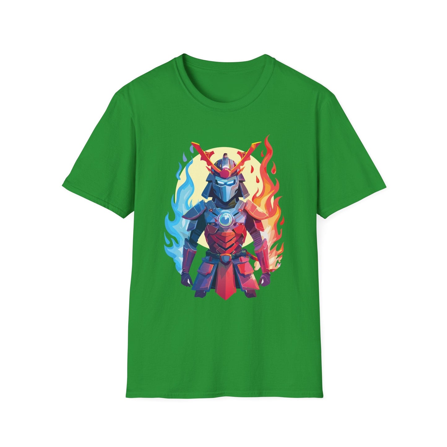 Samurai Shirt Unisex T Shirt Softstyle Ring Spun Cotton Gildan 64000 100 Percent Cotton Tee
