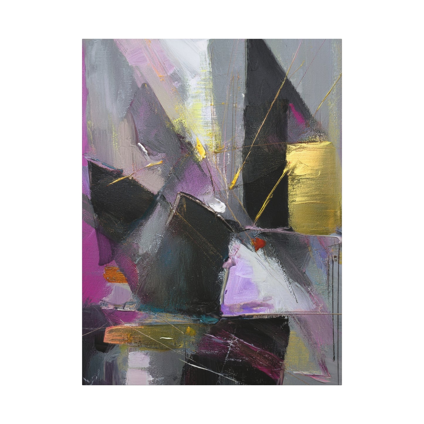 Abstract Oil Painting Print Canvas 20x24,20x30,24x30 24x32,24x36,30x40 32x48,36x48,40x60 Pine-Wood Inner Frame ABS-215