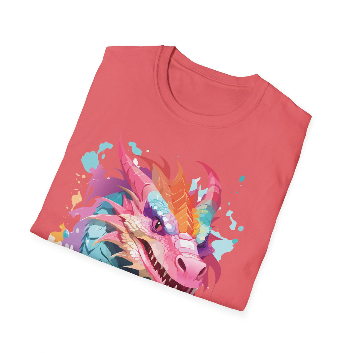 Dragon Graphic Tee Gildan Unisex 100 Cotton Tee Shirt with Animals Design h15