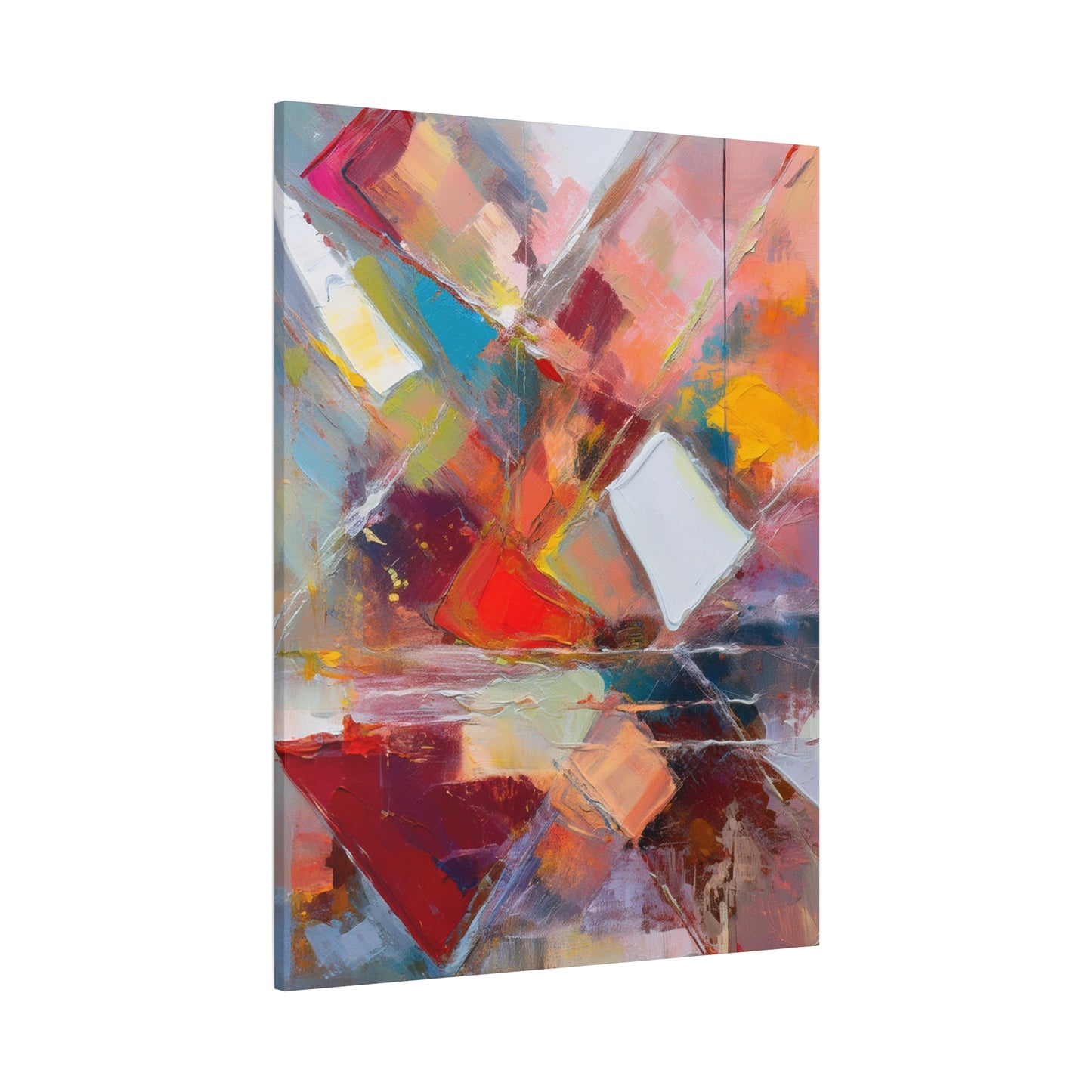 Abstract Oil Painting Print Canvas 20x24,20x30,24x30 24x32,24x36,30x40 32x48,36x48,40x60 Pine-Wood Inner Frame ABS-180