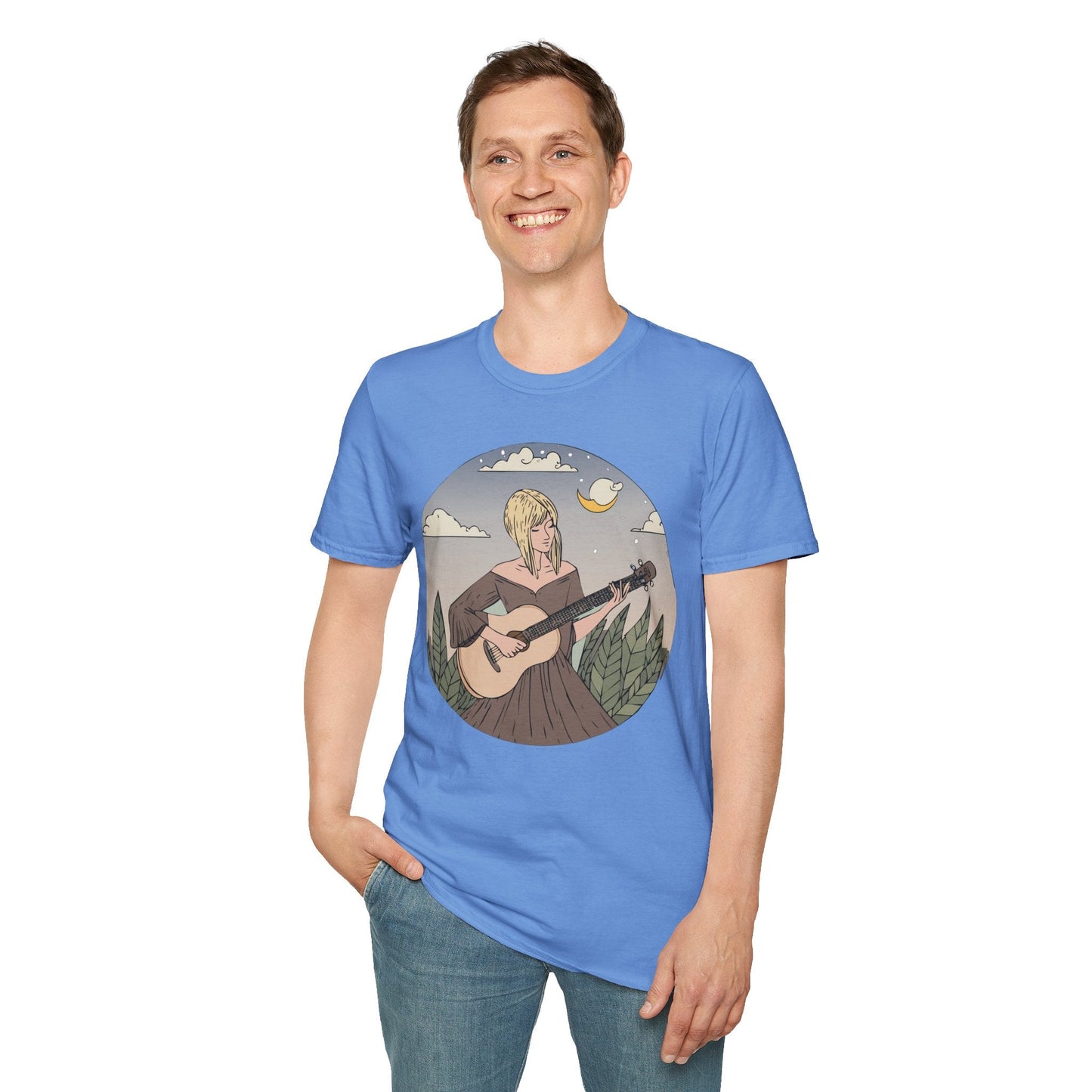 Womens Graphic T Shirts Art Design Shirt Softstyle Unisex Cotton Tee 100 Percent Comfort