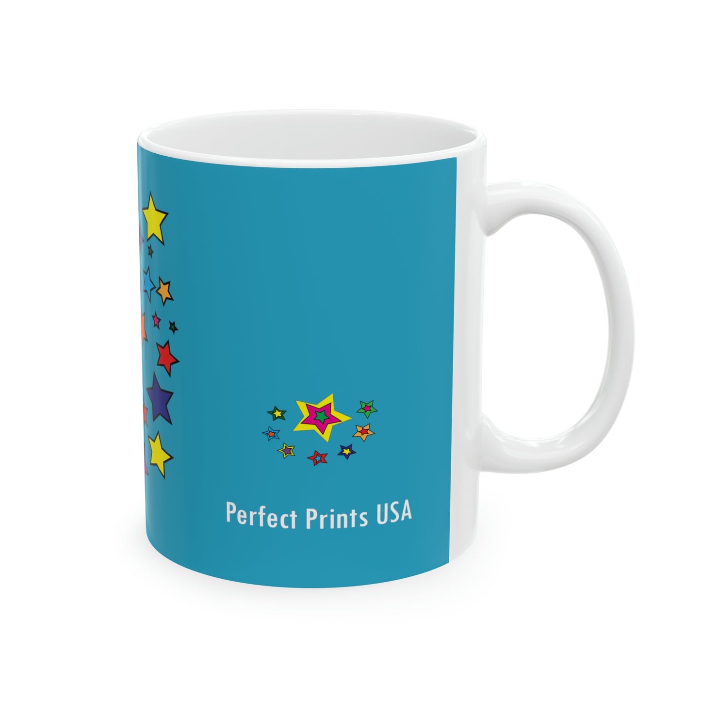 Coffee & Tea Mug with Stars print