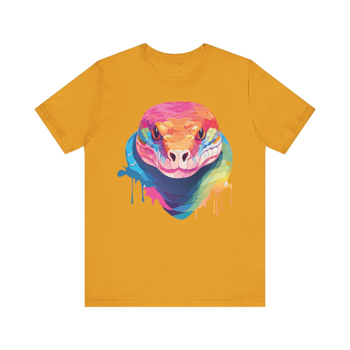 Unisex Animal Shirt With Art Design Wild Animals Graphic Print Casual Short Sleeve Tee