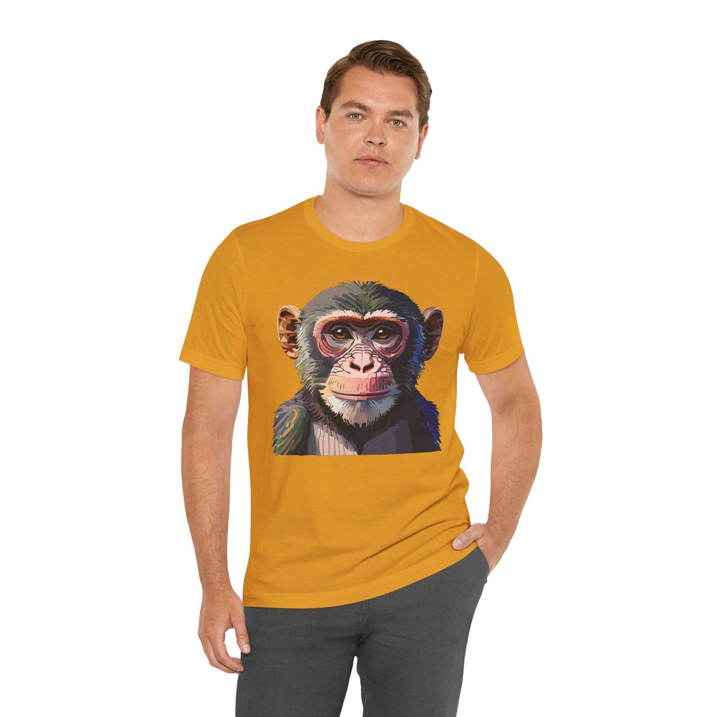 Unisex Animal Shirt Gildan Softstyle Tee With Wild Animals Art Design Premium Comfort