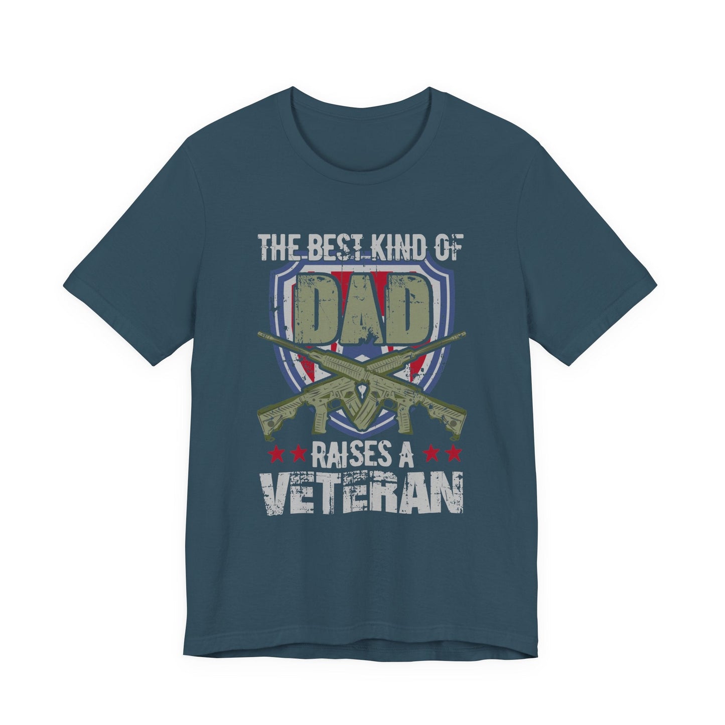 Army Veteran Patriotic Graphic Design Unisex Cotton T-Shirt v13