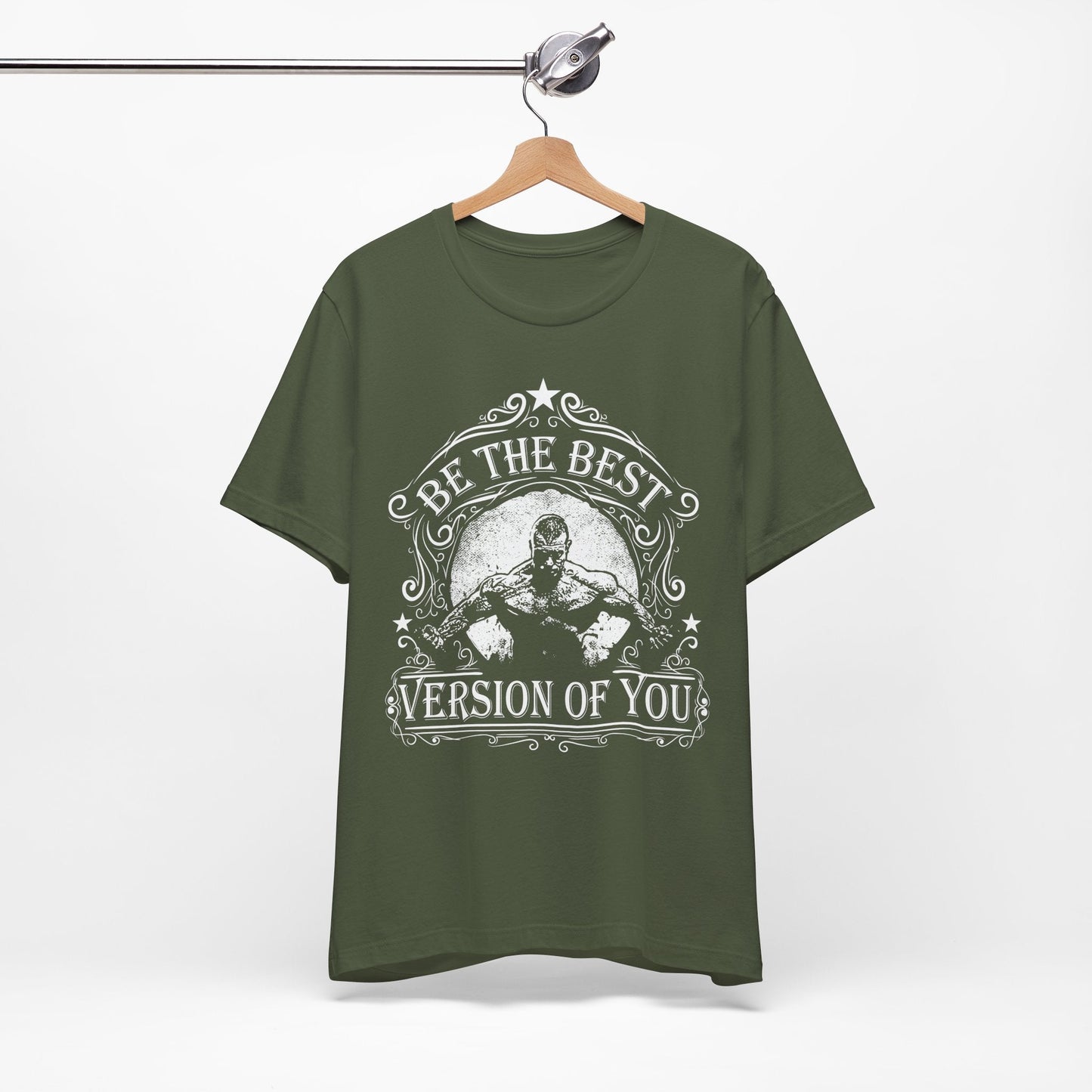 Be The Best Version Of You T-Shirt Motivational Fitness Tee