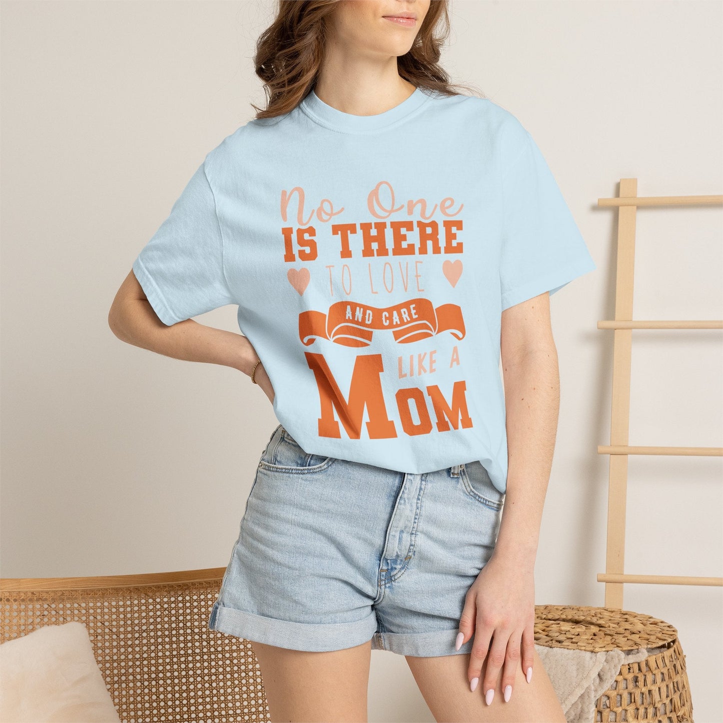 Mom T-shirt Mother Day Mama Tee Unisex Comfort Colors Garment-Dyed Cotton h47
