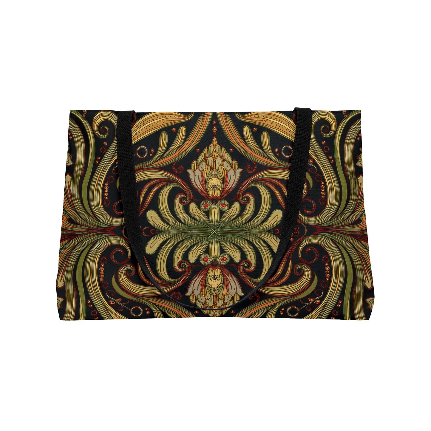 Ornament Print Big Bag High-Quality 100% Spun Poly 24x13 Canvas Art Bag OR-30