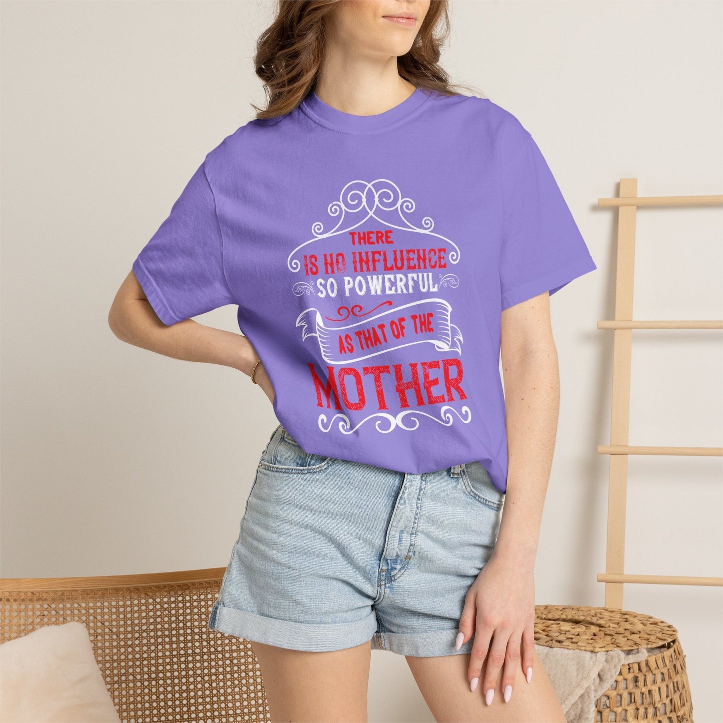 Mom T-shirt Mother Day Mama Tee Unisex Comfort Colors Garment-Dyed Cotton h96