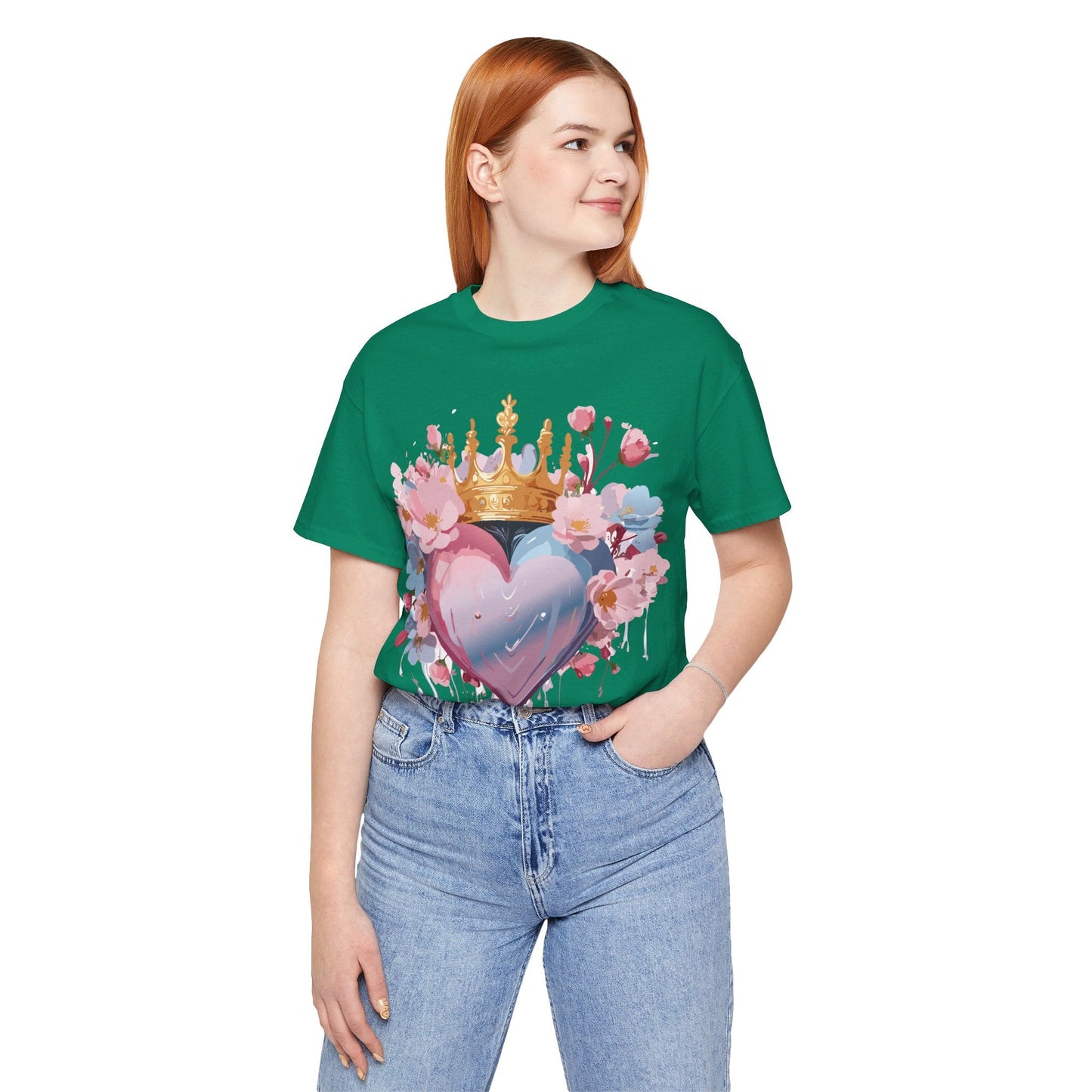 Valentine Graphic Tee Unisex Vintage Inspired Art From Adelpha Premium Jersey Short Sleeve Shirt