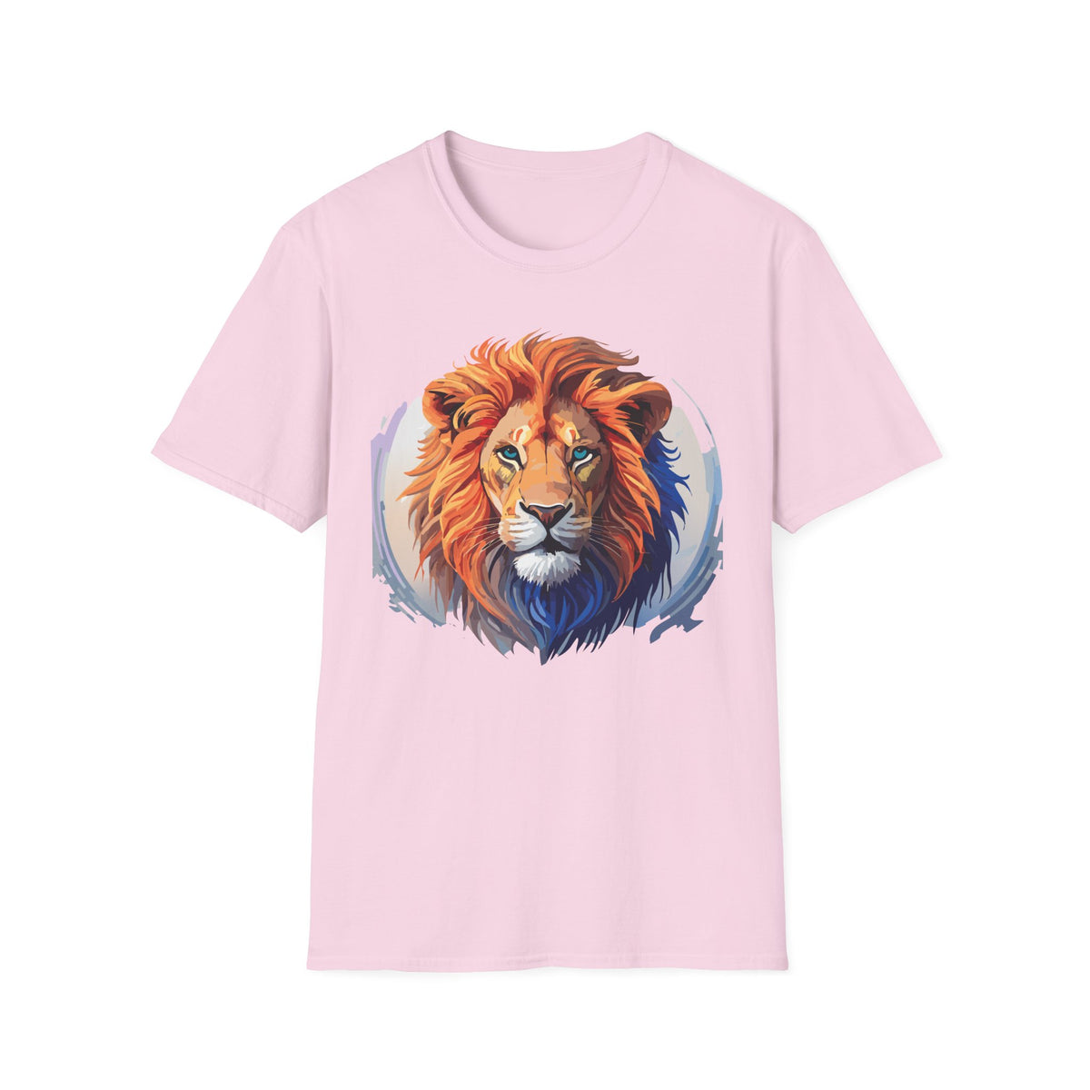 Regal Lion Face T-Shirt | Majestic Lion Portrait Tee