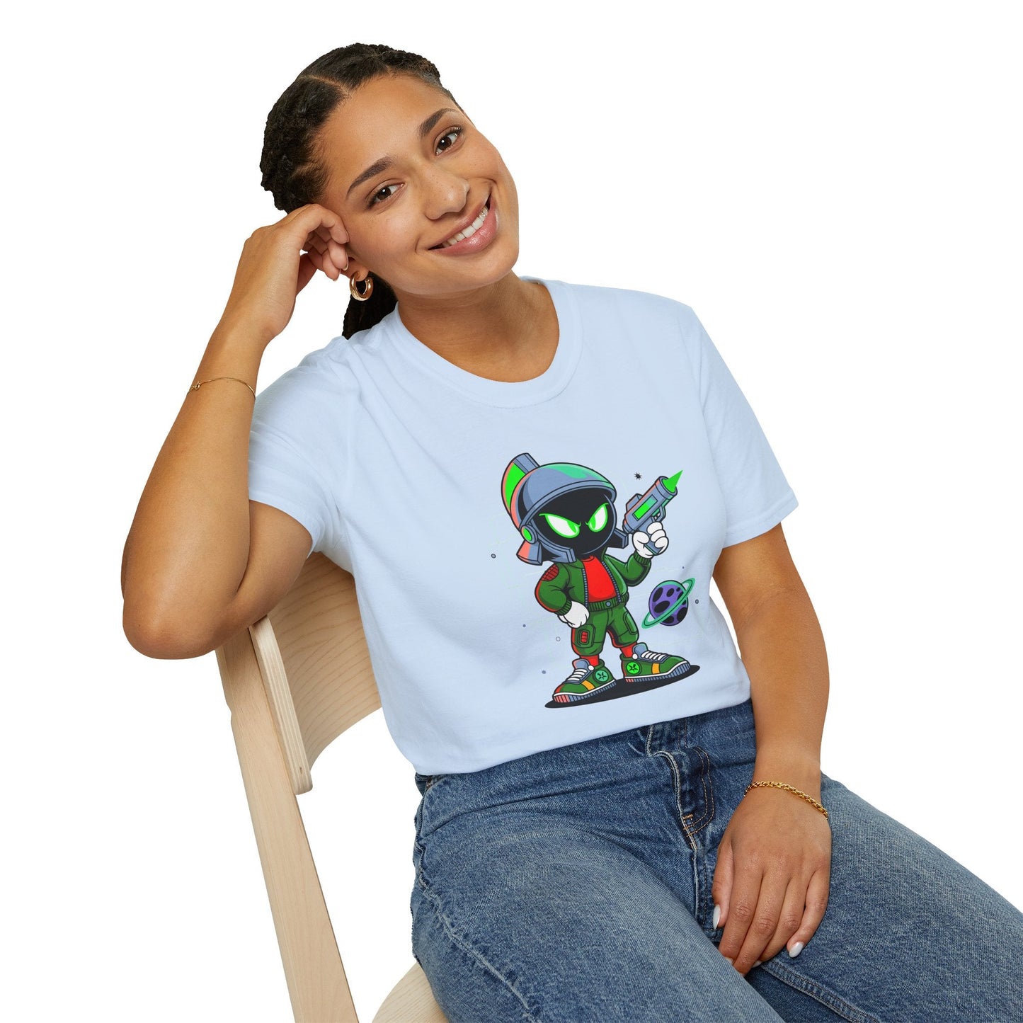 Unisex Cartoon T Shirt With Animation Design Funny Animals Tee Shirt For All Ages