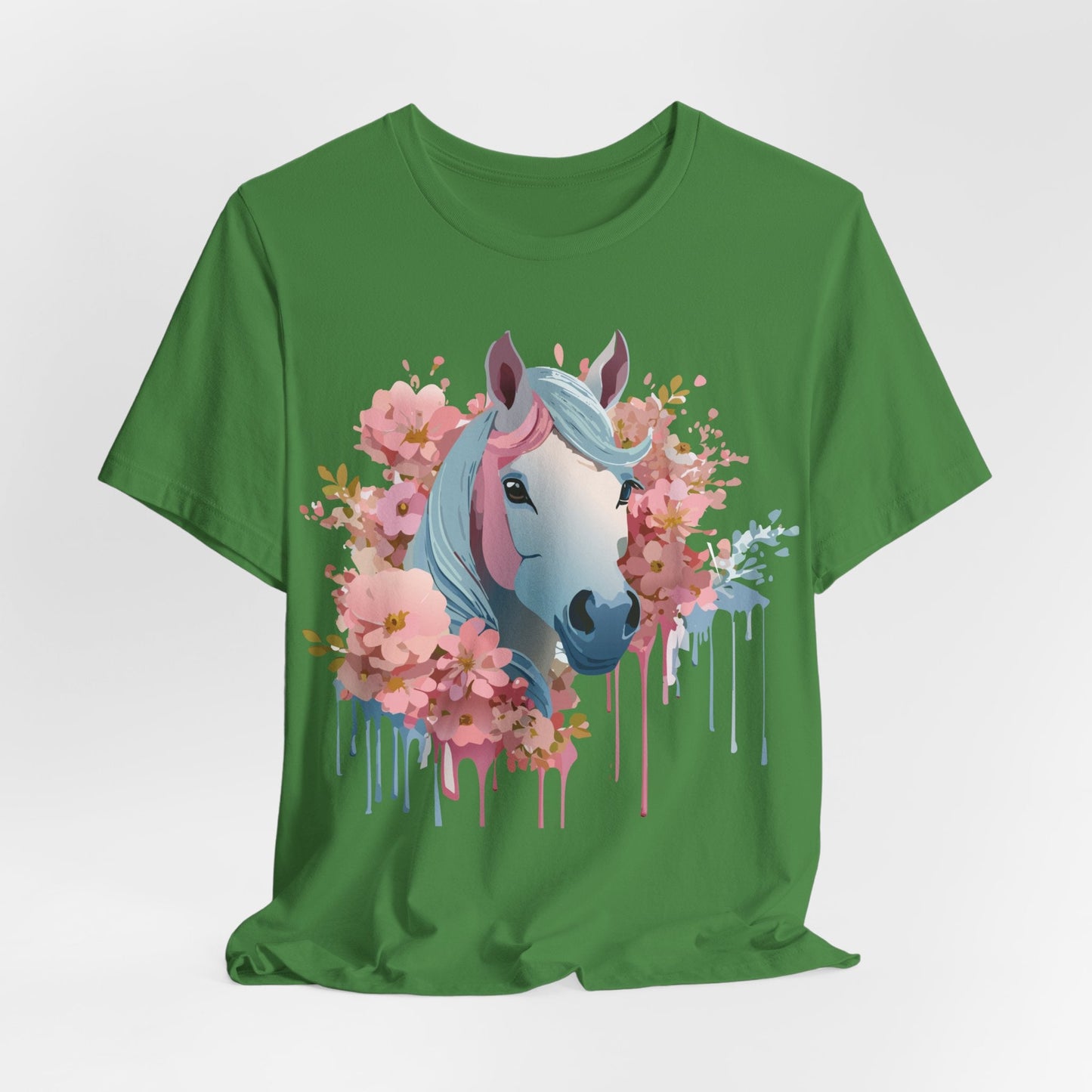 Horse Graphic Unisex 100 Cotton Vintage Animal Art T-Shirt 14