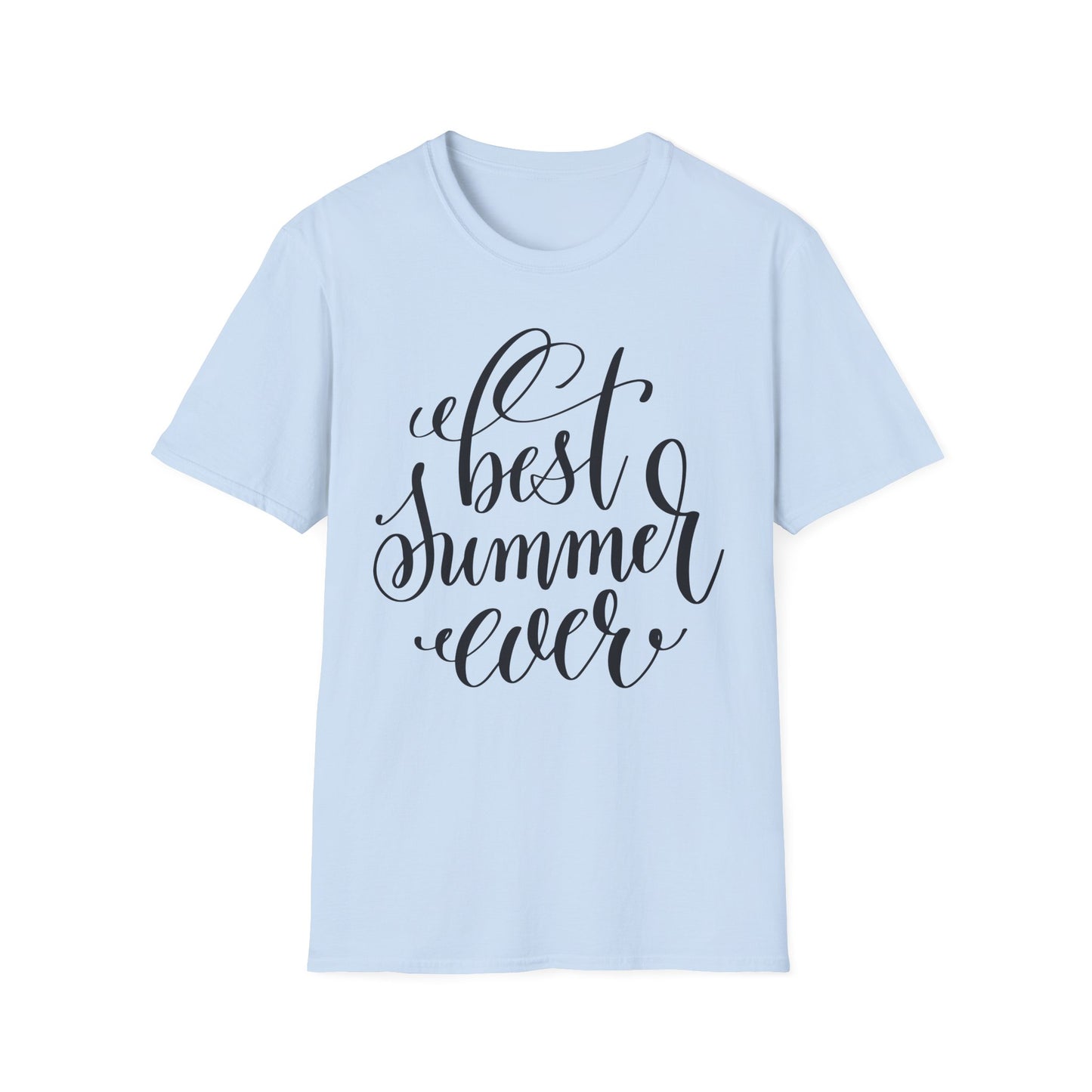 Unisex Cotton Short Sleeves Summer Graphic T-Shirt