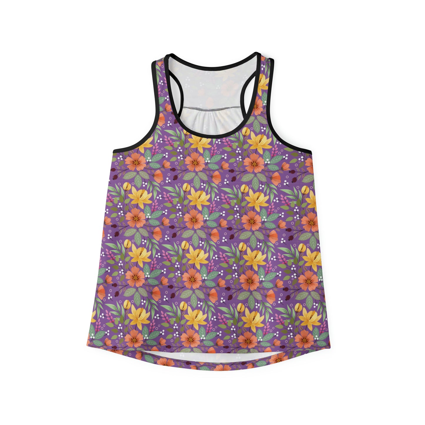 Camiseta de tirantes de verano con estampados florales