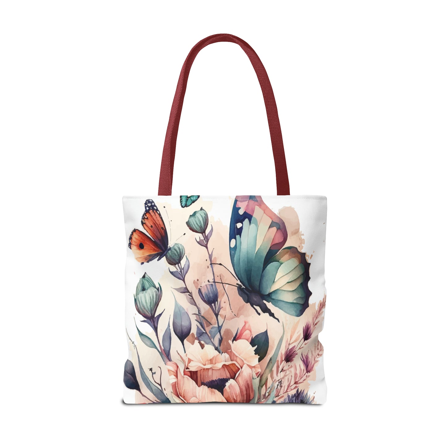 Bag with Butterfly Prints