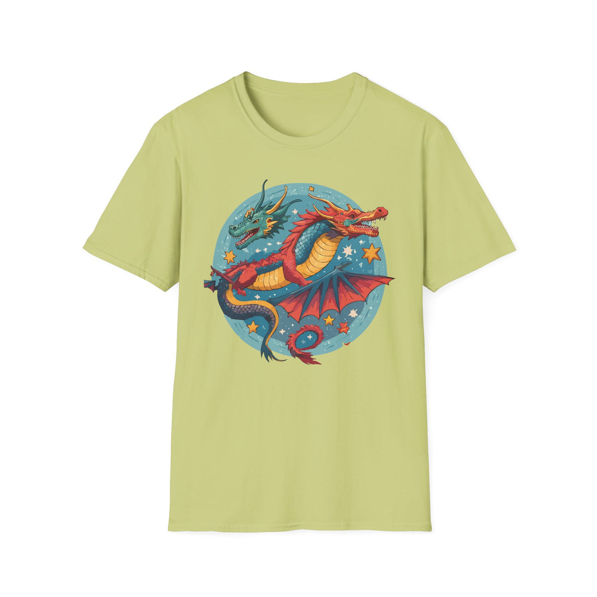 Dragon Graphic Tee Gildan Unisex 100 Cotton Tee Shirt with Animal a37