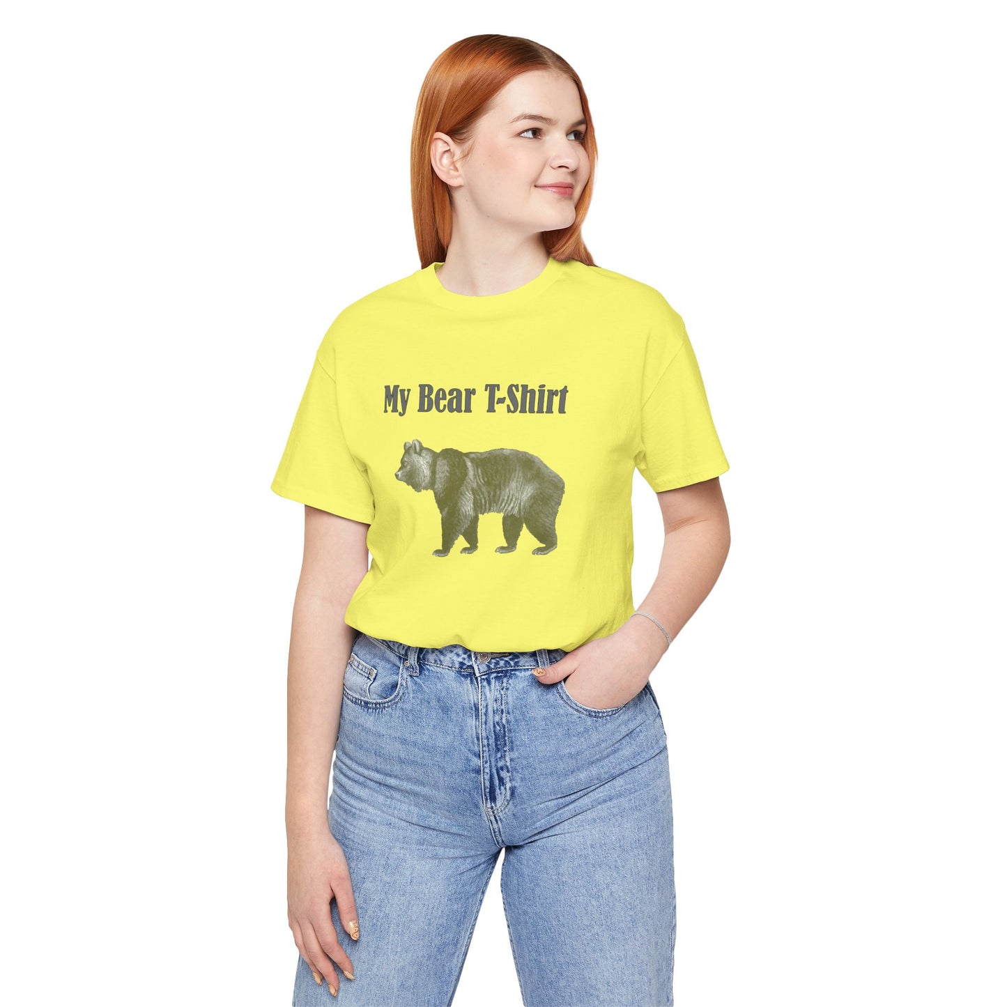 Unisex Cotton Tee Shirt with animals Print