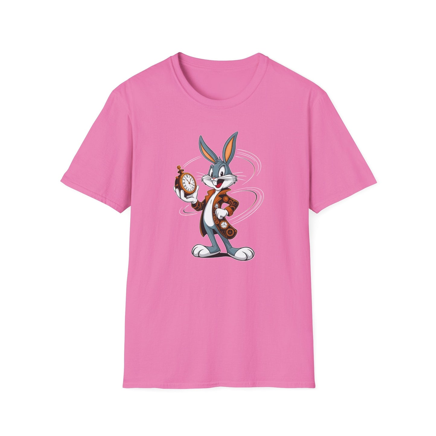 Bugs Bunny T Shirt Unisex Gildan Softstyle Graphic Cartoon Tee For Fans Of Looney Tunes