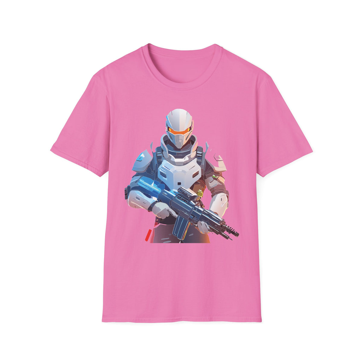 Cartoon Warrior Graphic Tee Gildan Unisex 100 Cotton Tee Shirt c45