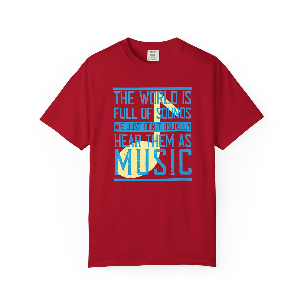 Music Graphic Unisex Heavy Cotton Art Designed T-Shirt m45