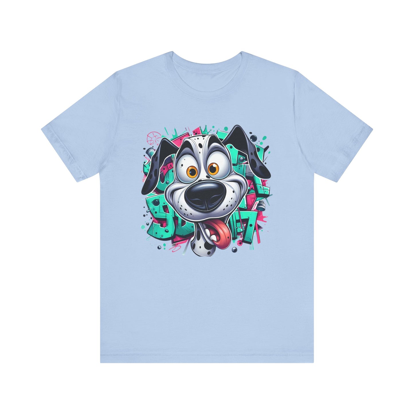 Viki Animal Tees, Dog Tee Shirt, Funny Dog T-Shirt, Art Design Top, Funny Animal T-Shirt, Graphic Tee
