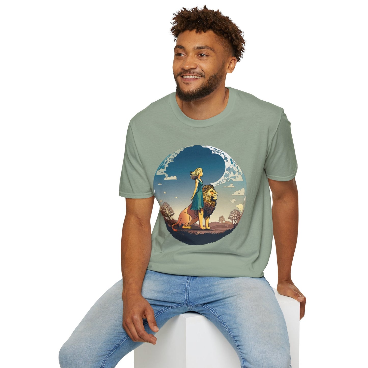 Womens Graphic T Shirt Art Design Tee Softstyle 64000 100 Percent Cotton Unisex Comfort