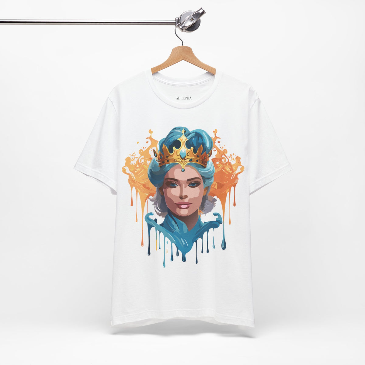 Queen Graphic Unisex Cotton Bella+Canvas Tee with Art Design m190
