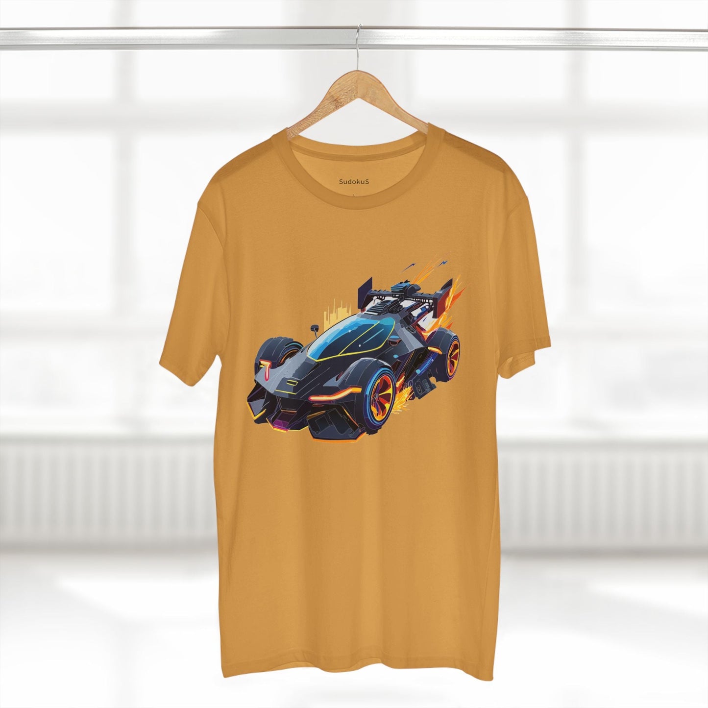 Car Graphic Unisex 100 Cotton Staple Tee 12